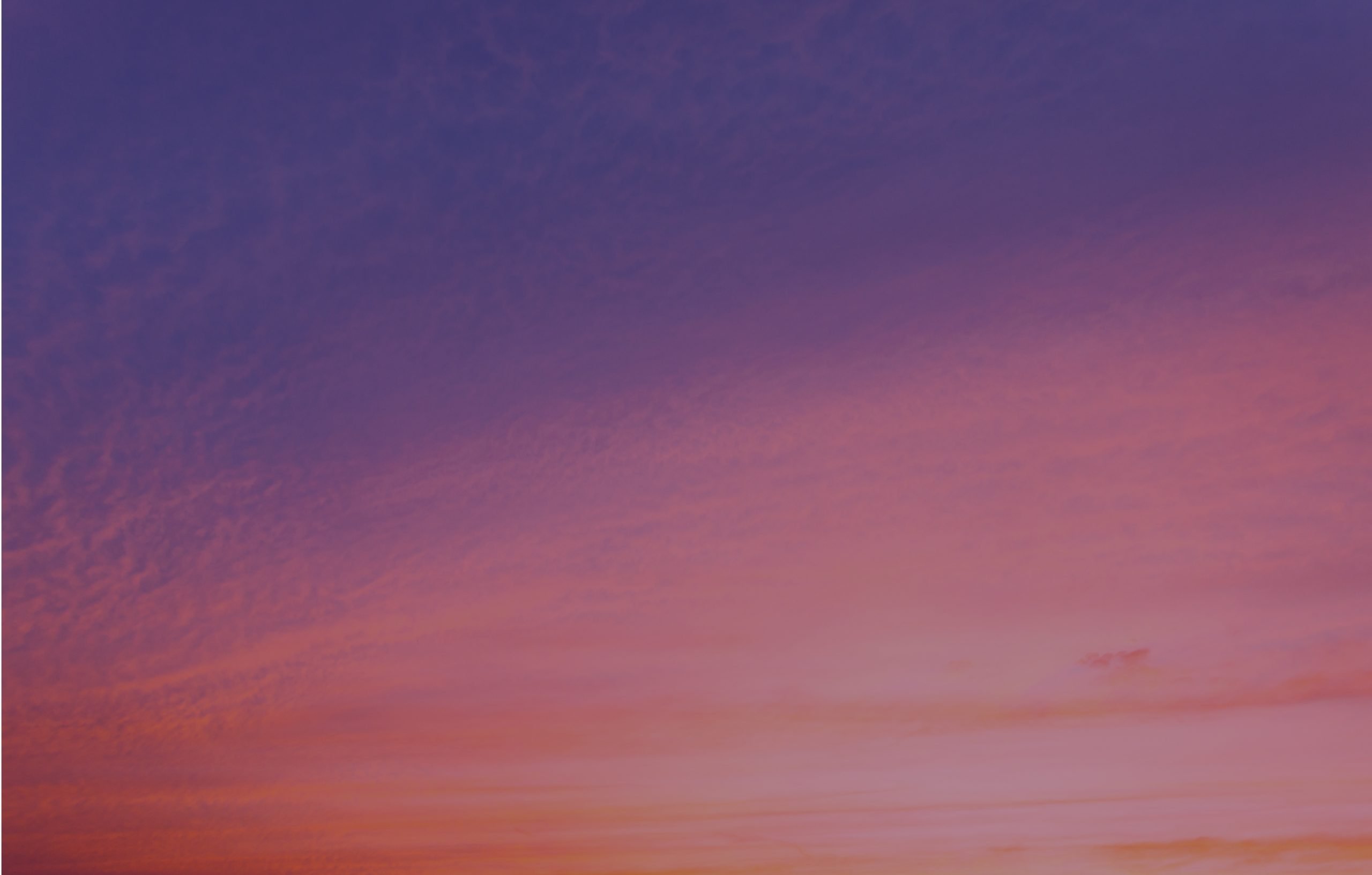 Soft gradient of dusk color